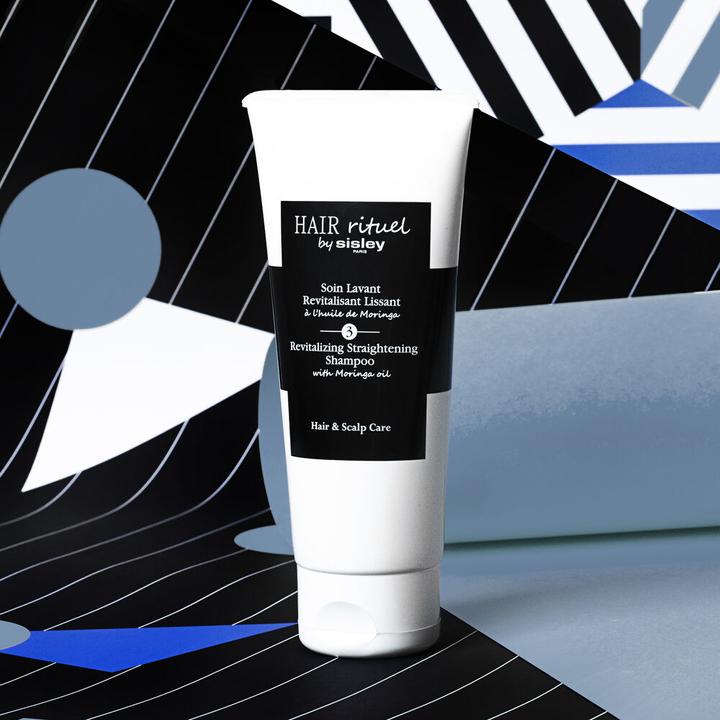 Actual product image Hair Rituel by Sisley Soin Lavant Lissant Ã l'huile de Moringa (200 ml, Liquid shampoo)