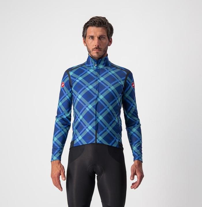 Malachite Green-Plaid, Ocean Blue