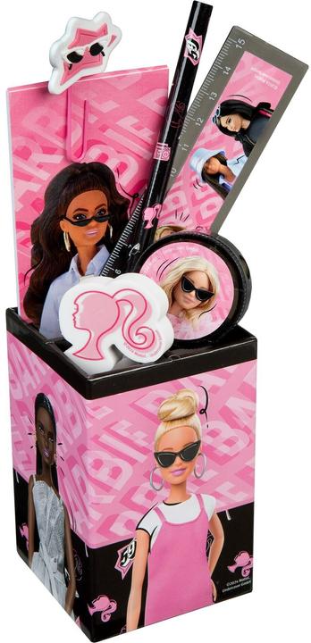 Actual product image Undercover Pencil holder filled 7-piece Barbie