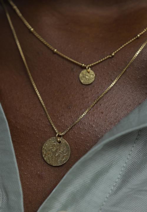 Produktbild Elli Layer, Organic, Plättchen (925er Sterling Silber, 40 - 45 cm)