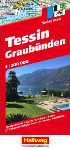 Produktbild Tessin Graubünden 1:200 000