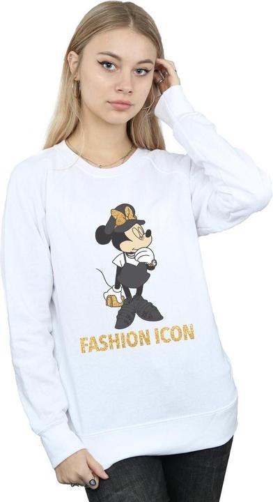 Actual product image Disney Womens/Ladies Minnie Mouse Fashion Icon Sweatshirt (XXL)