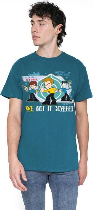 Immagine prodotto Star Trek Quogs We Got It Covered Maglietta Uomo (XL)