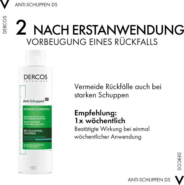 Actual product image Vichy Dercos Anti-Schuppen Sensitiv (200 ml, Liquid shampoo)