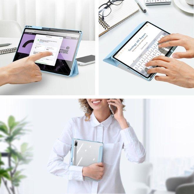 Actual product image Dux Ducis Toby Series Bookcover Cover (Galaxy Tab S9 FE+, Galaxy Tab S10+, Galaxy Tab S9+)