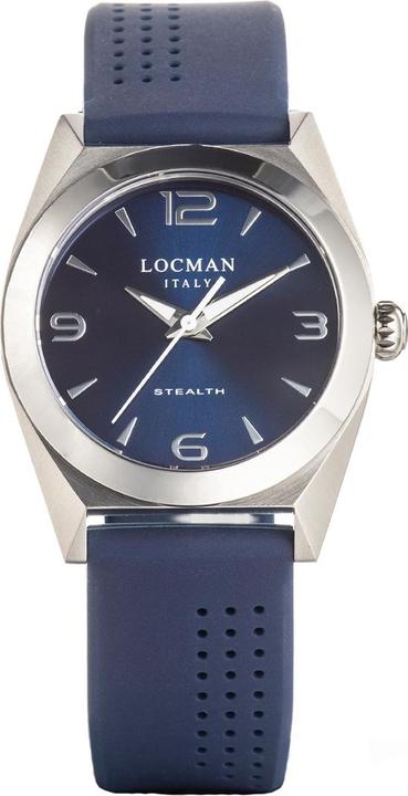Immagine prodotto Locman Italia Orologio da donna Stealth Lady blu Ref. 0804 (Orologio con pietra preziosa, 33 mm)