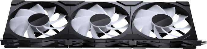 Immagine prodotto Phanteks Ventola M25 Gen2 PWM D-RGB in confezione da 3 pezzi - lama inversa, 140 mm, nera (140 mm, 3 x)