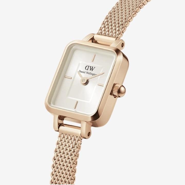 Produktbild Daniel Wellington Quadro Mini Melrose Champagne Rose Gold (Analoguhr, 154 mm)