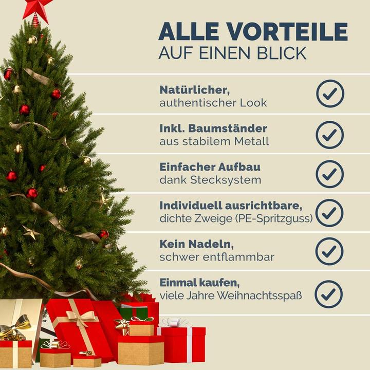 Immagine prodotto Casaria Alberi di Natale (180 cm)