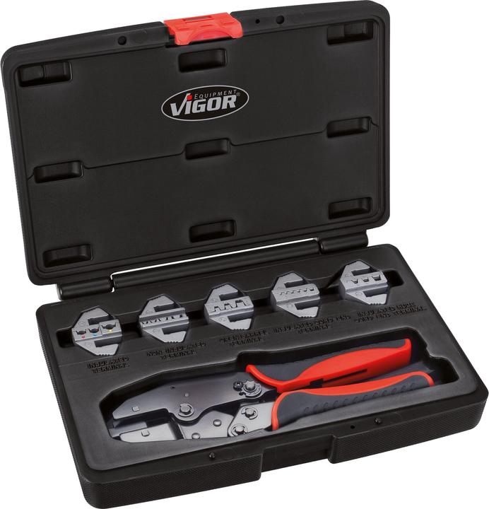 Immagine prodotto Vigor Set di pinze per crimpare, parziale (6.30 mm)