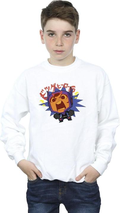Image du produit Disney - Sweat BIG HERO BAYMAX HIRO ANGRY MANGA - Garçon (152, 158)