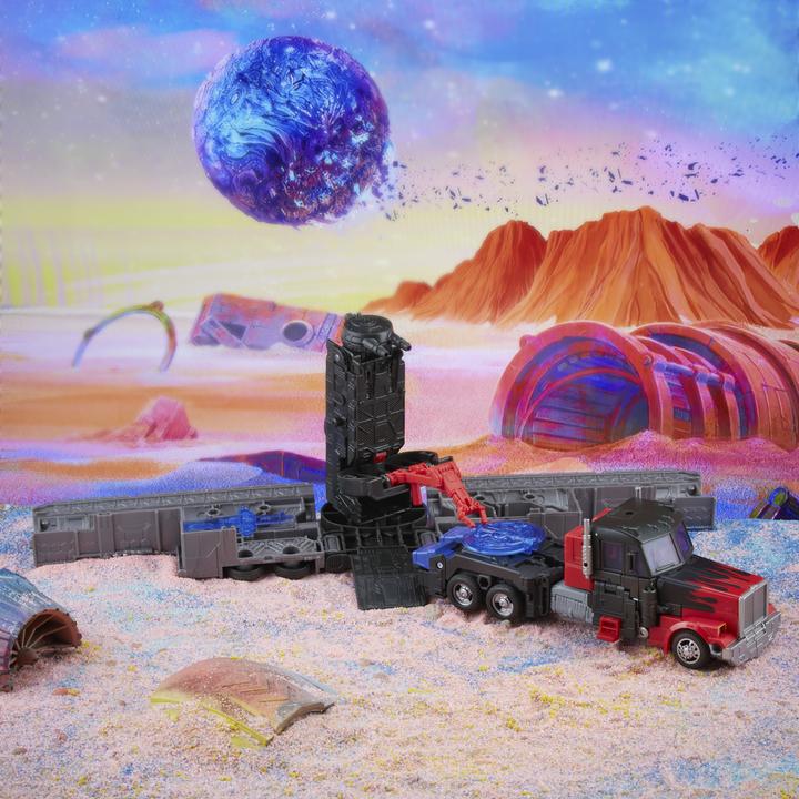 Image du produit Transformers Jouet Generations Legacy Series Leader-Class G2 Universe Laser Optimus Prime Ac...