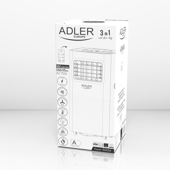 Immagine prodotto Adler AD 7924 Condizionatore portatile (20 m², 5000 BTU/h)