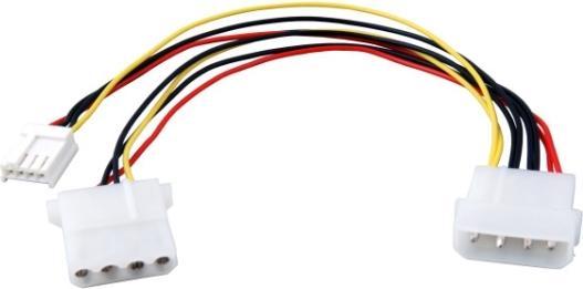 Produktbild EFB Elektronik FDD Y-Stromversorgungskabel,0,2m, 5,25 auf 3,5+5,25