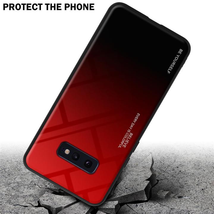 Image du produit Cadorabo Couverture en verre TPU 2 couleurs (Samsung Galaxy S10e)