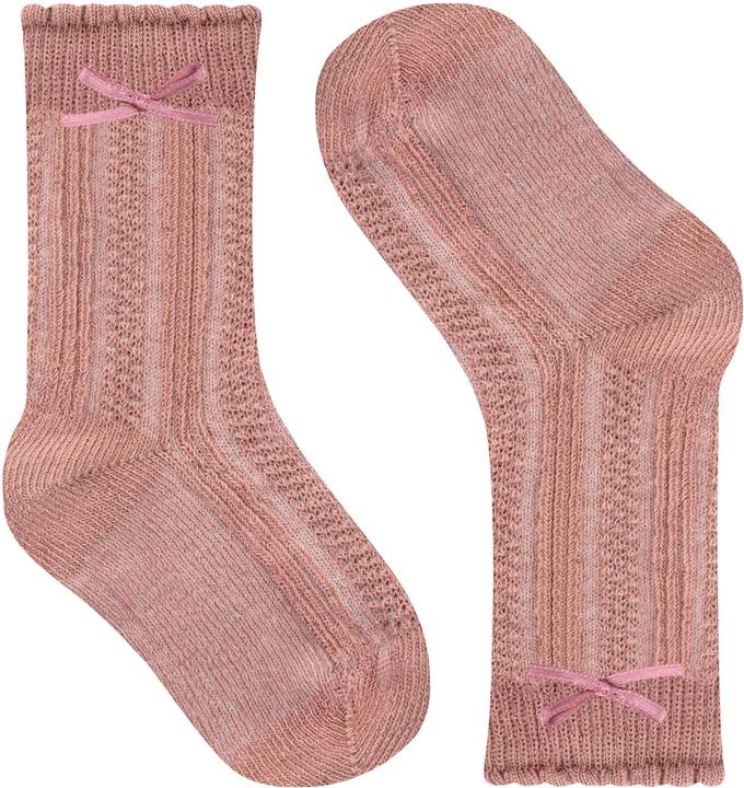Immagine prodotto Normani 4 paia di calzini per bambini con fiocco - 9591 (confezione da 4, 19 - 22)
