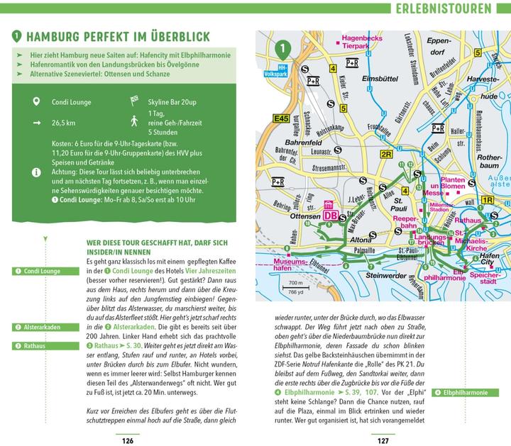 Produktbild Reiseführer Hamburg (Deutsch, Dorothea Heintze, 2023)
