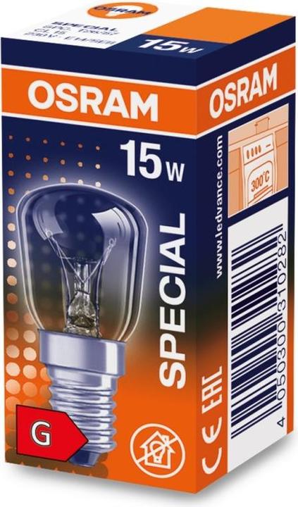 Productafbeelding Osram Kachellamp Speciaal (E14, 15 W, 85 lm, 1 x, G)