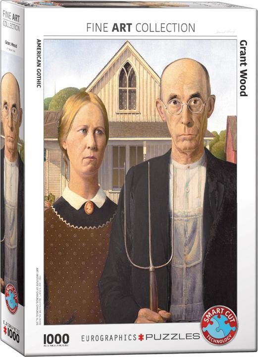 Immagine prodotto Eurographics Gotico americano di Grant Wood (1000 pezzi)