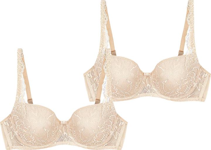 Actual product image Triumph Amourette Charm underwired bra (70 A, pack of 2)