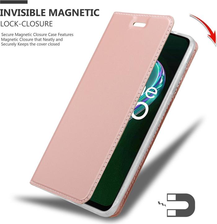 Productafbeelding Cadorabo Classy Book Case voor Realme 9 5G / 9 PRO / V25 / Q5 / OnePlus Nord CE 2 LITE 5G (Vivo V25, Realme 9 Pro+, OnePlus North CE 2 Lite 5G)