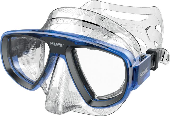 Transparent/Bleu