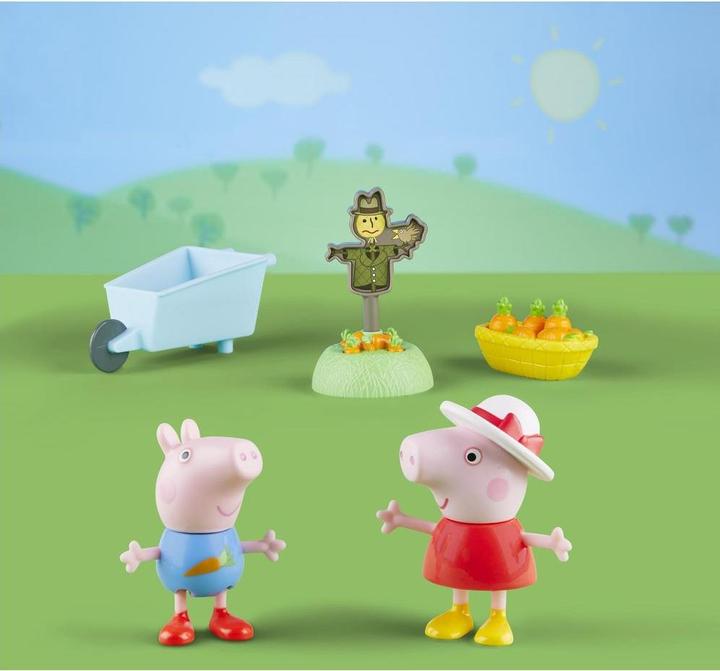 Immagine prodotto Hasbro Peppa's Adventures Peppa's garden fun, giocattolo prescolare con 2 figure e 3 accessori, f