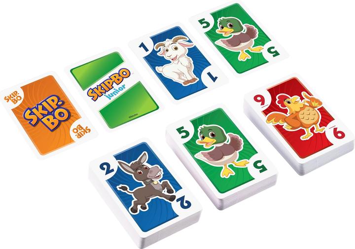 Produktbild Mattel Games Skip-Bo Junior (Multilingual)