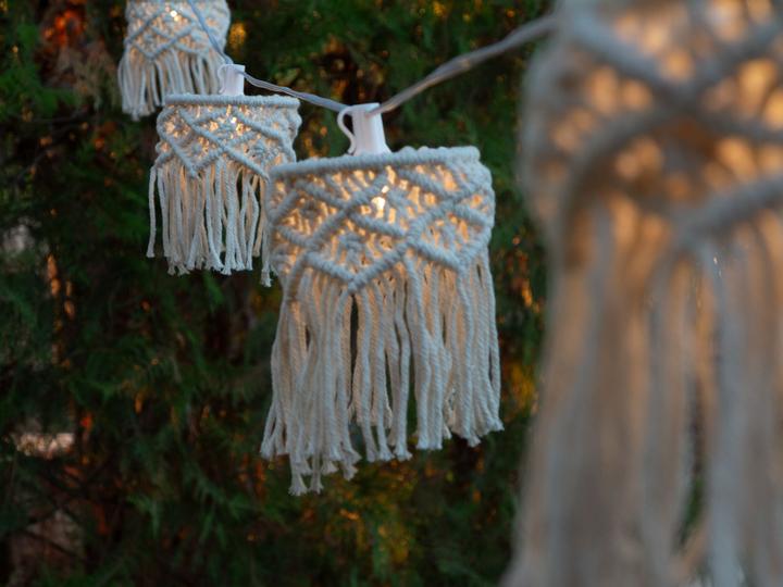 Actual product image Newgarden MYKONOS LED light garland cotton solar 8m E12 IP44 (E12, IP44)