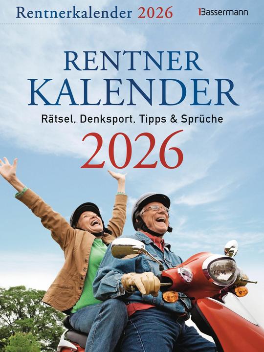 Image du produit Calendrier des retraités 2026. Le célèbre calendrier à déchirer donne de l'élan à la retraite (Couverture rigide, Allemand)
