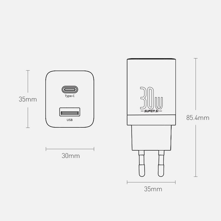 Produktbild Baseus Super Si Pro Quick Charger (30 W)