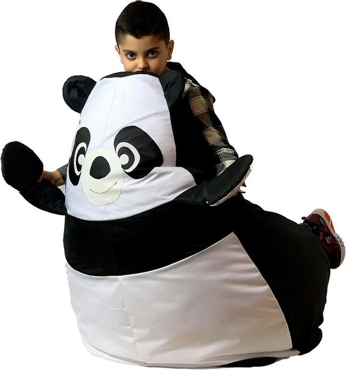 Image du produit Go Gift Sako sac pouffe panda noir et blanc XL 130 x 90 cm