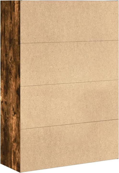 Image du produit VidaXL Bücherregal Regal Standregal Büroregal Aufbewahrungsregal Räuchereiche (80 x 30 x 114 cm)