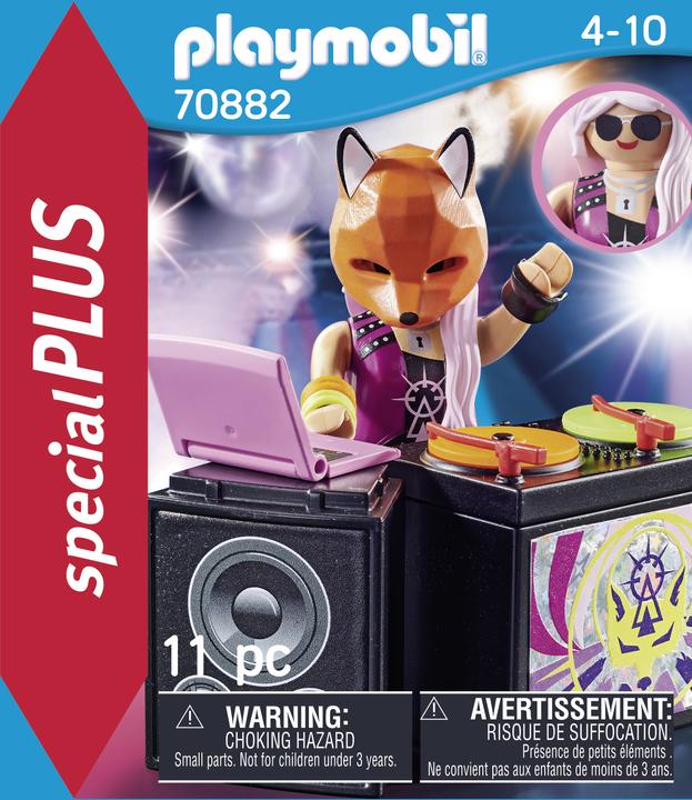 Produktbild Playmobil DJ mit Mischpult (70882, Playmobil Special Plus)