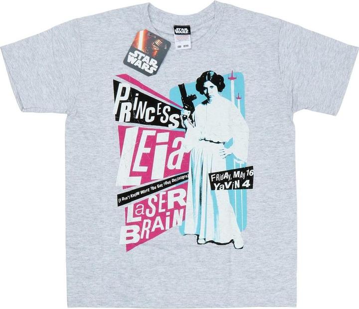 Star Wars Princess Leia Rock Poster TShirt (XXL)