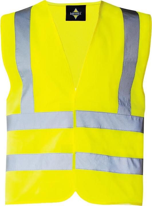 Actual product image Korntex High visibility waistcoat with 4 reflective stripes (5XL)