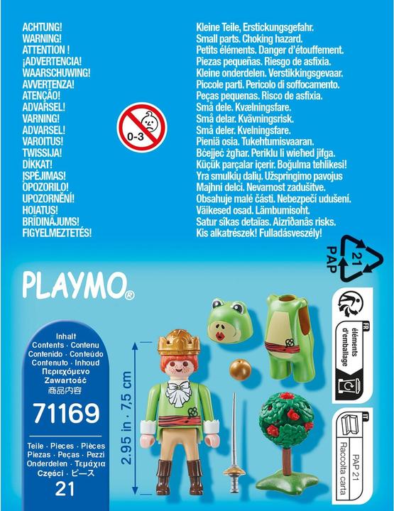 Actual product image Playmobil Frog Prince (71169, Playmobil Special Plus)
