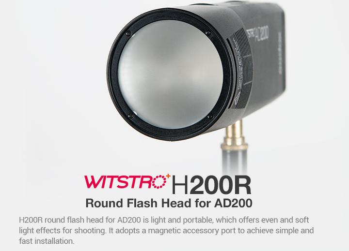 Produktbild Godox H200R, Ringblitzkopf für AD200