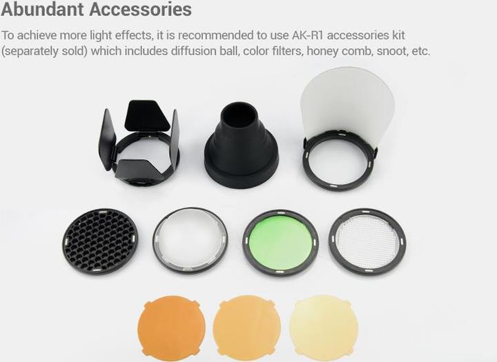 Produktbild Godox H200R, Ringblitzkopf für AD200