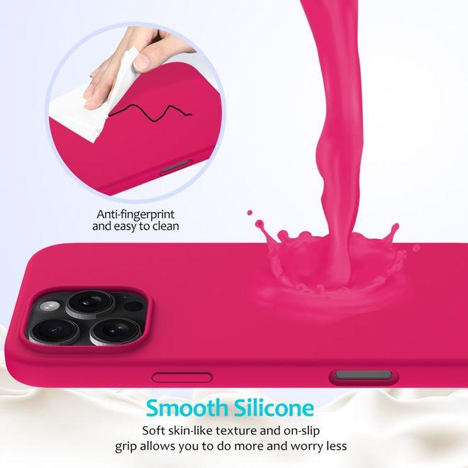 Actual product image MU Classic Liquid Silicone Series (Apple iPhone 16 Pro)