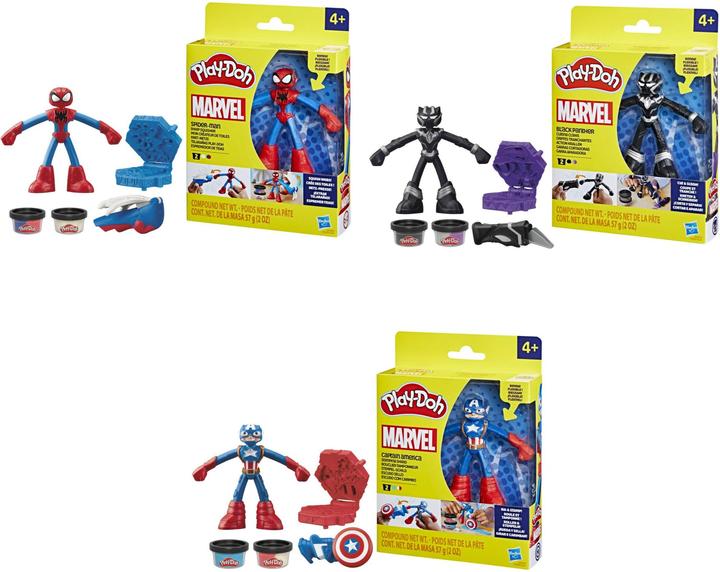 Produktbild Play-Doh Marvel-Figuren assortiert