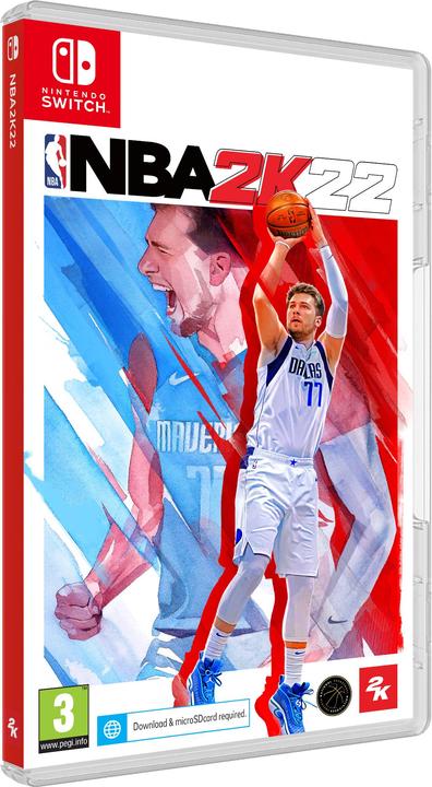Produktbild 2K Games 2K NBA 2K22 Standard Mehrsprachig Nintendo Switch (Switch, Switch Lite, Switch OLED)