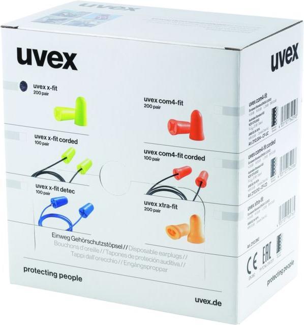 Produktbild Uvex Safety x-fit Ohrstöpsel 37 dB Schaumstoff (200 Paar) (400 x)
