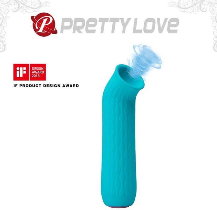 Actual product image Pretty Love Clitoris Stimulator Ford Blue