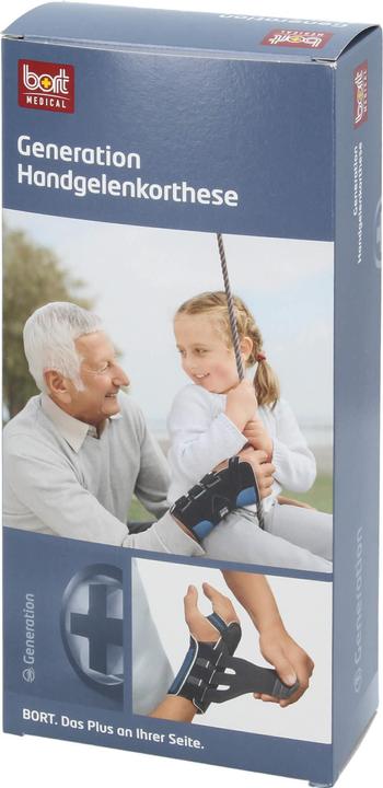 Actual product image Bort Medical Generation Handgelenkbandage M rechts blau (M)