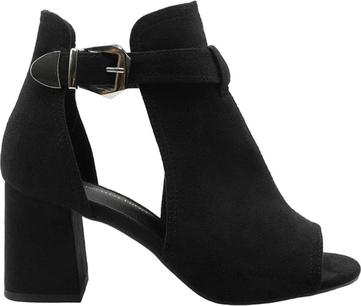 Actual product image Where's That From Womens/Ladies Lisa Open Toe Block Heel High Heels (38)