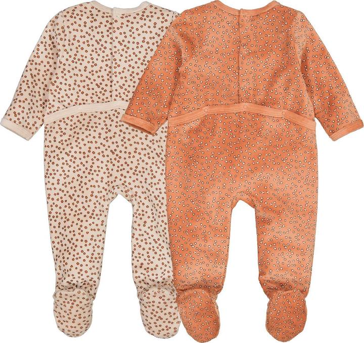 Actual product image La Redoute Collections 2-pack of one-piece velvet pyjamas (50)