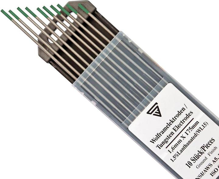 Immagine prodotto Stahlwerk Elettrodi di tungsteno per saldatura TIG 1,6 x 175 mm WP Senza torio