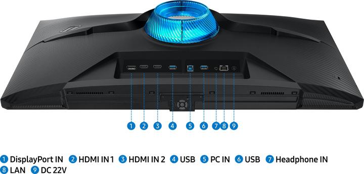 Actual product image Samsung Odyssey G7 - G70B (3840 x 2160 Pixels, 28")