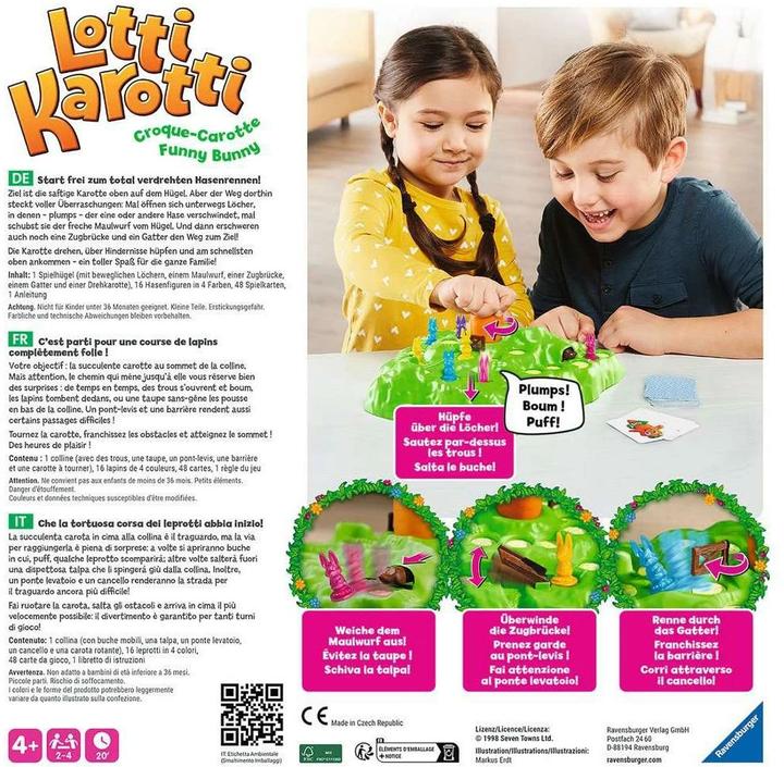 Image du produit Ravensburger Lotti Karotti (Français, Italien, Allemand)